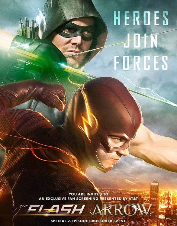The Flash / Arrow Crossover poster