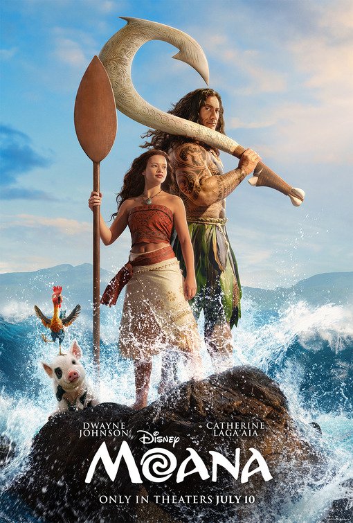 Moana Live Action Trailer poster
